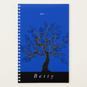 Individuelle Name-Planer mit Baum des Lebens Planer