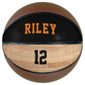 Individuelle Name-Player-Nummer Basketball (Vorderseite)