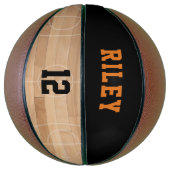 Individuelle Name-Player-Nummer Basketball (Vertikal)