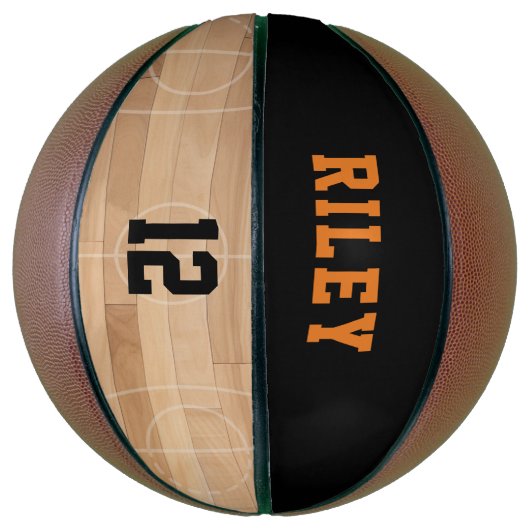 Individuelle Name-Player-Nummer Basketball (Vertikal)