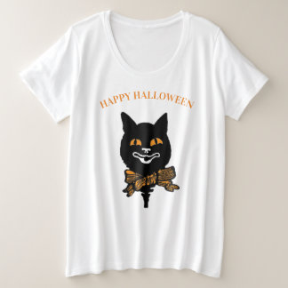 INDIVIDUELLE NAME PLUS T - SHIRT ART NOUVEAU CAT H
