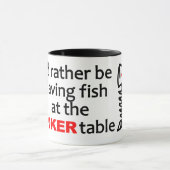 Individuelle Name Poker Tasse (Zentrum)