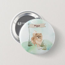 Individuelle Name Pommeranian Haustier Hund