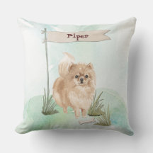 Individuelle Name Pommeranian Haustier Hund