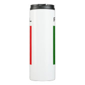 Individuelle Name Portugese Flag Thermosbecher (Rückseite)