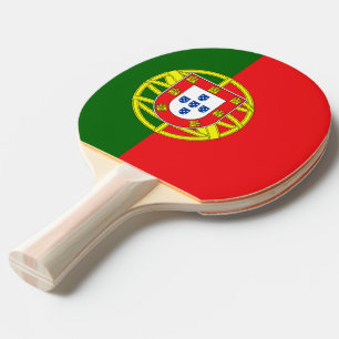 Individuelle Name Portugese Flag Tischtennis Schläger