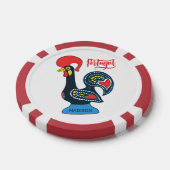 Individuelle Name Portugese Rooster Pokerchips (Einzeln)
