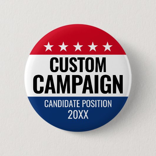 Individuelle Name-Position der Classic Campaign De Button (Vorderseite)