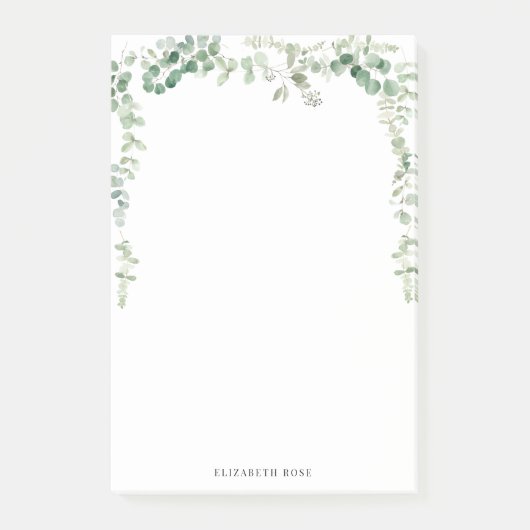 individuelle Name Post-it Klebezettel (Vorderseite)