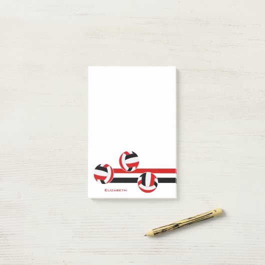 individuelle Name Post-it Klebezettel (Auf Schreibtisch)