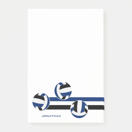 individuelle Name Post-it Klebezettel (Vorderseite)