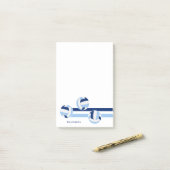 individuelle Name Post-it Klebezettel (Auf Schreibtisch)