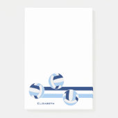 individuelle Name Post-it Klebezettel (Vorderseite)