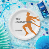 Individuelle Name Post Marathon Celebration Party Pappteller (Party)