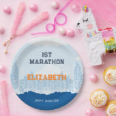 Individuelle Name Post Marathon Celebration Party Pappteller (Party)