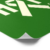 individuelle Name Poster Prints Sign (Ecke)