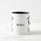 Individuelle Name PRAGUE Tasse (Zentrum)