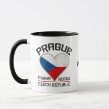 Individuelle Name PRAGUE Tasse