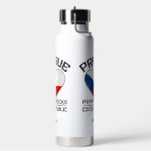 Individuelle Name PRAGUE Trinkflasche (Links)