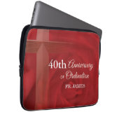 Individuelle Name Priester Anniversary Ordination Laptopschutzhülle (Vorne Rechts)