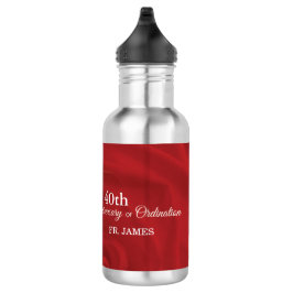 Individuelle Name Priester Anniversary Ordination  Trinkflasche
