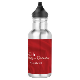 Individuelle Name Priester Anniversary Ordination  Trinkflasche