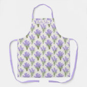 Individuelle Name Provence Lavender Schürze (Vorderseite)