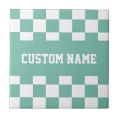 Individuelle Name-Prüfplatinenmuster Fliese (Vorderseite)