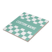Individuelle Name-Prüfplatinenmuster Fliese (Seite)