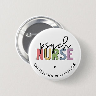 Individuelle Name Psych Nurse   Psychiatrische Kra Button