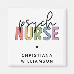 Individuelle Name Psych Nurse   Psychiatrische Kra Magnet