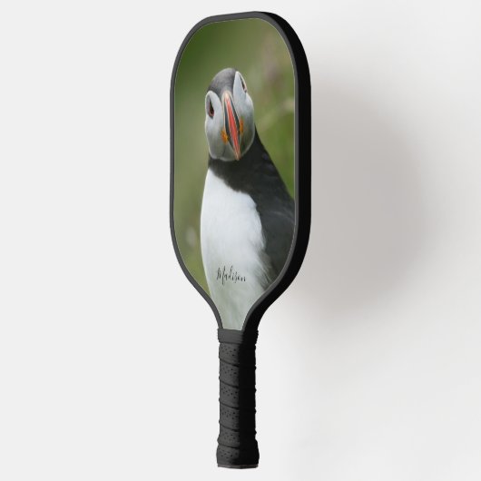 Individuelle Name Puffin Pickleball Schläger (Links)