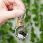 Individuelle Name Puffin Schlüsselketten Schlüsselanhänger (Hand)