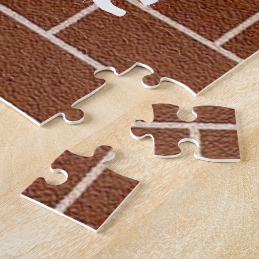 Individuelle Name Puzzle - Eine Mauer - ich Liebe (Seite)