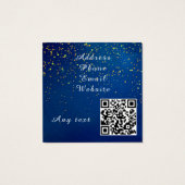Individuelle Name QR-Code beruflich (Rückseite)