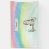 Individuelle Name Ragamuffin Katze Pet Banner (Vertikal)