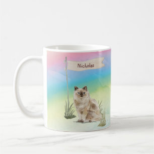 Individuelle Name Ragdoll Cat Pet Kaffeetasse