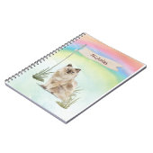 Individuelle Name Ragdoll Cat Pet Notizblock (Linke Seite)
