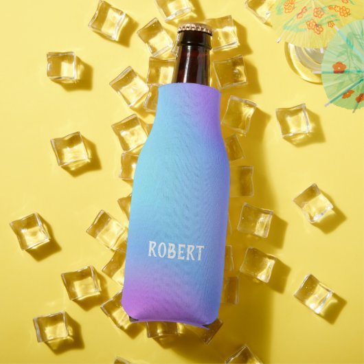 Individuelle Name Rainbow Color Flasche Cooler Flaschenkühler (In Situ Sommer)