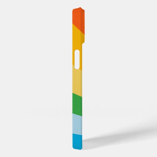 Individuelle Name-Rainbow-Farben Case-Mate iPhone Hülle (Rückseite / Rechts)