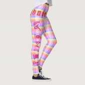 Individuelle Name Rainbow Leggings (Rechts)
