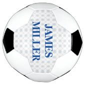 individuelle Name-Rautenmuster Fußball (Gedreht)