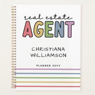 Individuelle Name Real Anwesen Agent   Geschenke v Planer