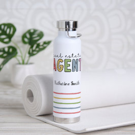 Individuelle Name Real Anwesen Agent | Geschenke v Trinkflasche