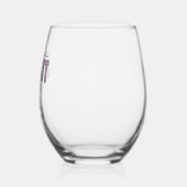 Individuelle Name Real Anwesen Agent | Geschenke v Weinglas Ohne Stiel (Links)