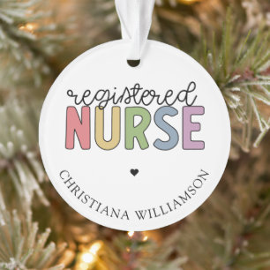 Individuelle Name Registriert Krankenversicherung  Ornament
