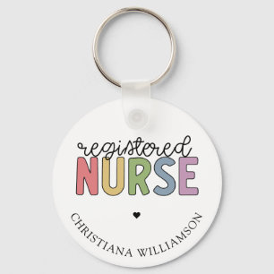 Individuelle Name Registriert Krankenversicherung  Schlüsselanhänger