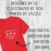 Individuelle Name Reindeer Matching Family Weihnac T-Shirt