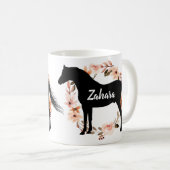 Individuelle Name Reiten Coff Kaffeetasse (VorderseiteRechts)