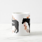 Individuelle Name Reiten Kaffeetasse (Mittel)